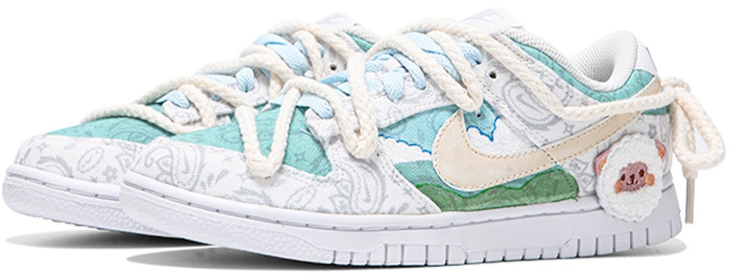(W) Nike Dunk Low "Cielo Azul Desconstruido" DJ9955-100(Teamfour-女款羊蓝S-BOX) Lookbook (W) Nike Dunk Low "Cielo Azul Desconstruido" DJ9955-100(Teamfour-女款羊蓝S-BOX)