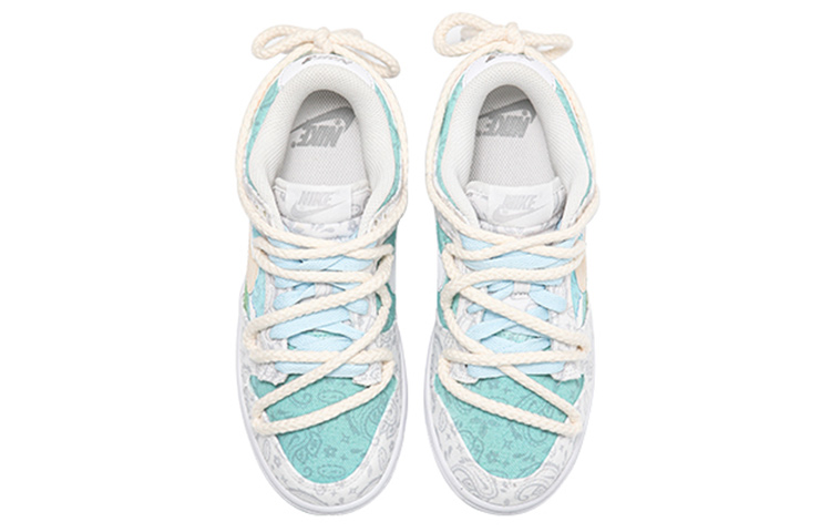 [Custom Shoes] (W) Nike Dunk Low 'Blue Sky White Clouds Deconstructed' 圖 4