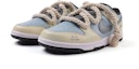 Lookbook 【客製化球鞋】Nike Dunk Low 小狗碎片 古樸藍曬 溫柔 小眾 麻繩結構 休閒 百搭 防滑耐磨 低筒 板鞋 女款 藍白米黑