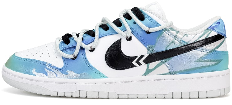 custom-shoes-women-nike-dunk-low-blue-white