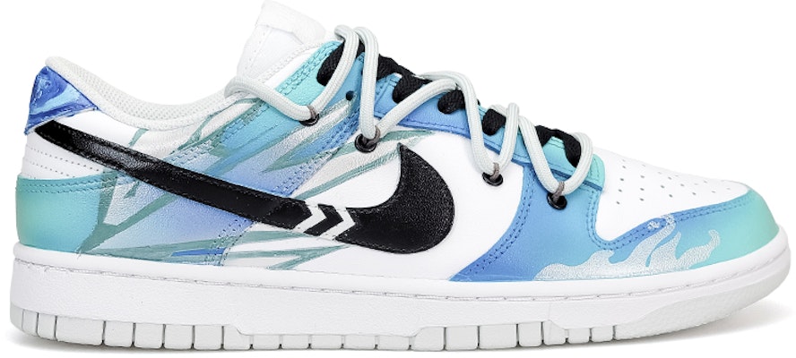 【定製球鞋】 Nike Dunk Low 舒適 百搭 防滑耐磨 低幫 板鞋 女款 藍白 Purchase 【定製球鞋】 Nike Dunk Low 舒適 百搭 防滑耐磨 低幫 板鞋 女款 藍白