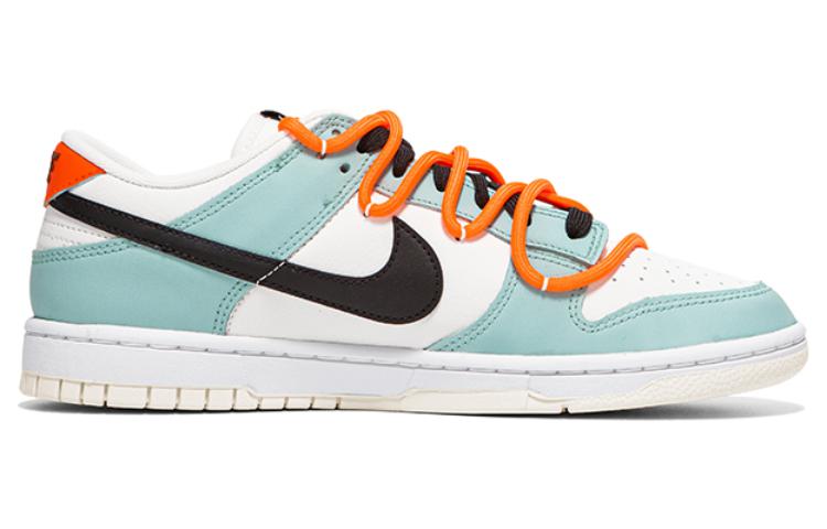 Order (W) [Kasut Custom] Nike Dunk Low 'Biru Putih Oren' DD1503-121(Team24-女款复古赛车)