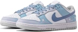 Shop (W) Nike Dunk Low カスタム 青白惑星旅 (Nike Dunk Low カスタム 青白惑星たび) DD1503-103(TeamThree-星球漫游蓝白)