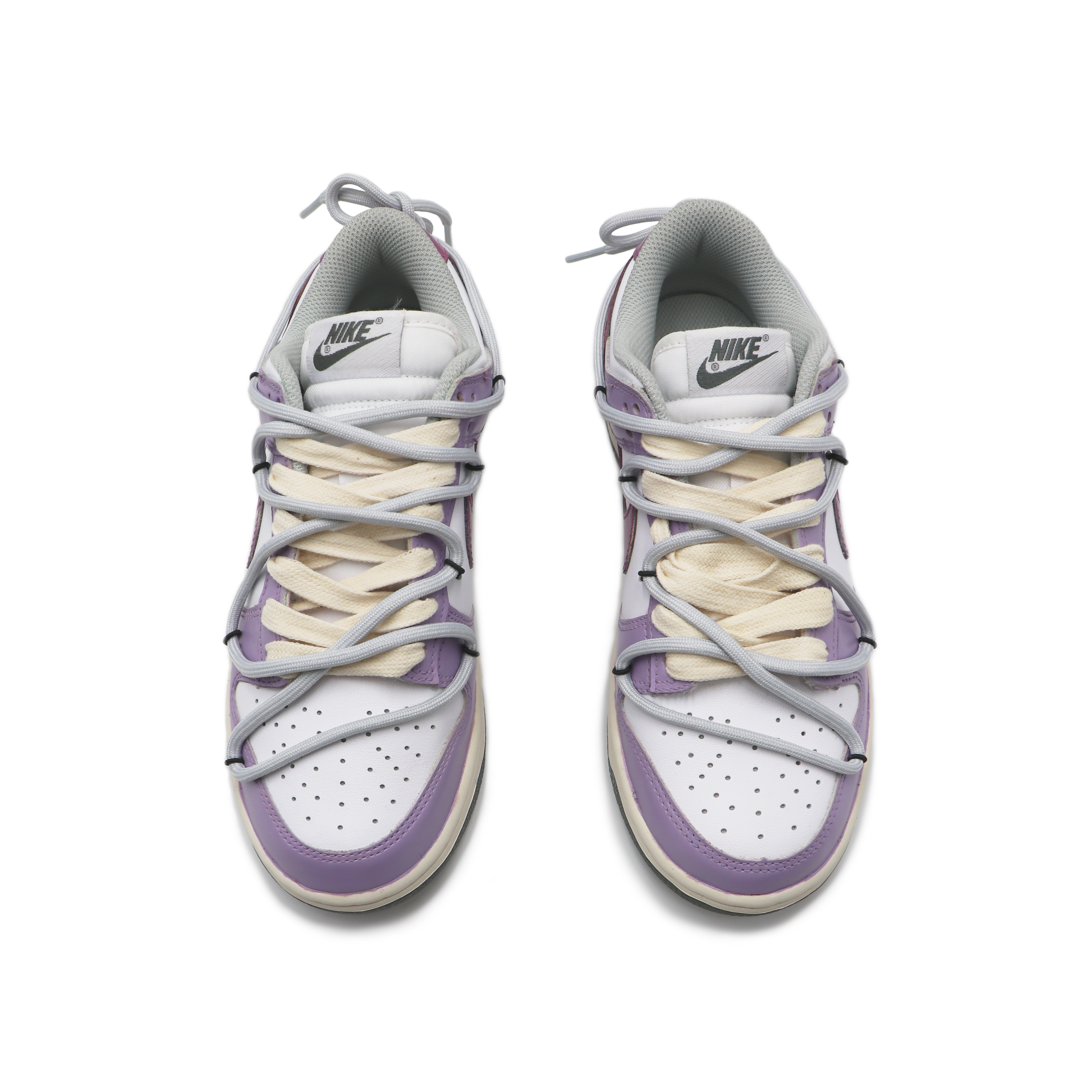 Shop (W) [Sepatu Custom] Nike Dunk Low 'Blueberry Pudding' DD1503-117(Team17-蓝莓布丁)