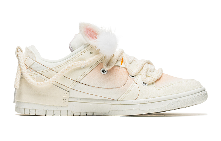 Order (W) [Zapatillas Personalizadas] Nike Dunk Low 'Conejo Rosado' DH4402-100(TeamB-女款腮红兔解构Q-BOX)