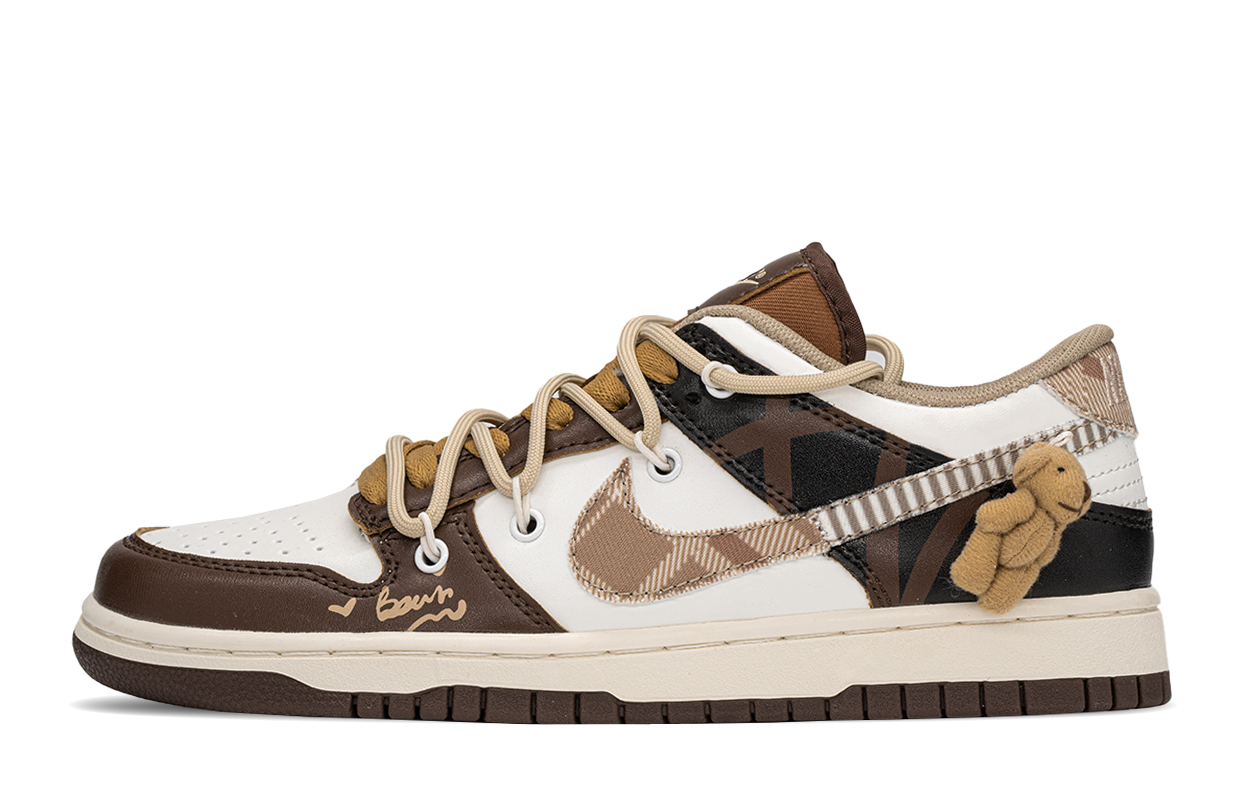 Buy (W) [Zapatillas Personalizadas] Nike Dunk Low 'Oso Marrón' FV3653-191(TeamA-小棕熊)