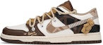 Order (W) 【カスタムシューズ】(女性用) ナイキ ダンク ロー 'ブラウンベア' FV3653-191(TeamA-小棕熊)
