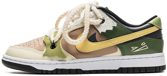 (W) 나이키 덩크 로우 '브라운 그린 커스텀' (Nike Dunk Low 'Brown Green Custom') CW1590-100(TeamB-女款草场幽灵S-BOX) Buy (W) 나이키 덩크 로우 '브라운 그린 커스텀' (Nike Dunk Low 'Brown Green Custom') CW1590-100(TeamB-女款草场幽灵S-BOX)