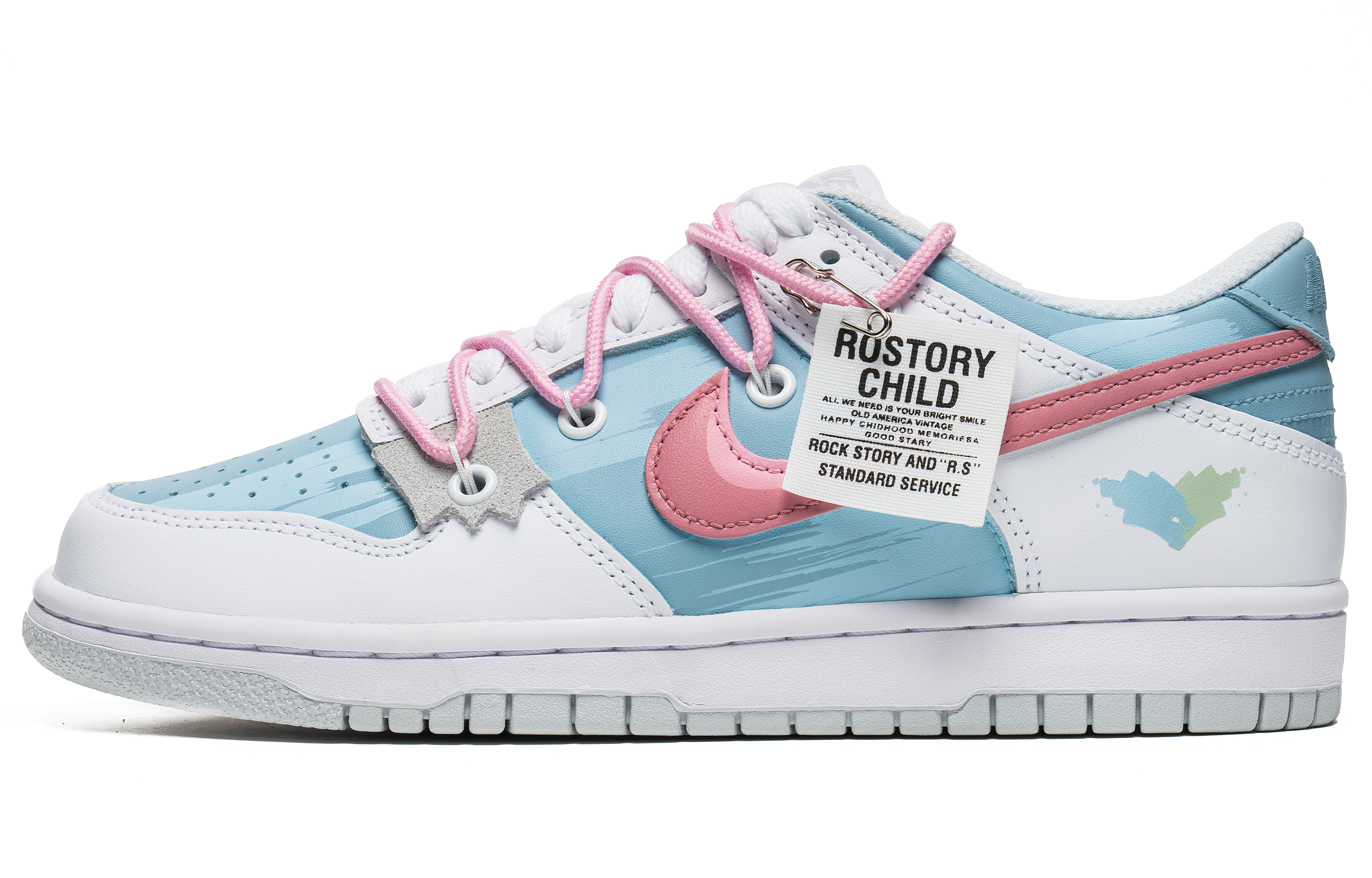 Order (W) [Zapatos Personalizados] Nike Dunk Low 'Bubblegum Barbie' DH9765-102-444062