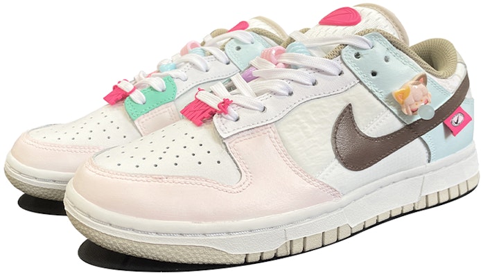 (W) 나이키 덩크 로우 '베이비 블루 버블검 비즈' (48 characters) DX6060-121(TeamD-女款泡泡糖白粉蓝) Lookbook (W) 나이키 덩크 로우 '베이비 블루 버블검 비즈' (48 characters) DX6060-121(TeamD-女款泡泡糖白粉蓝)