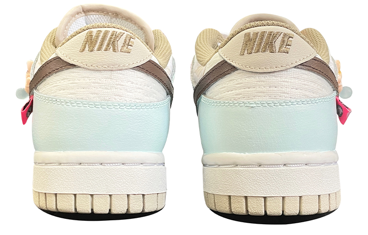 Shop (W) [Kasut Custom] Nike Dunk Low 'Bubblegum Manik Biru Bayi Kartun' DX6060-121(TeamD-女款泡泡糖白粉蓝)