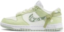 Buy 【定製球鞋】Nike Dunk Low 莓雕 蝴蝶花嶼 小清新 精緻潮流 高級感 低筒 板鞋 女款 白淺綠
