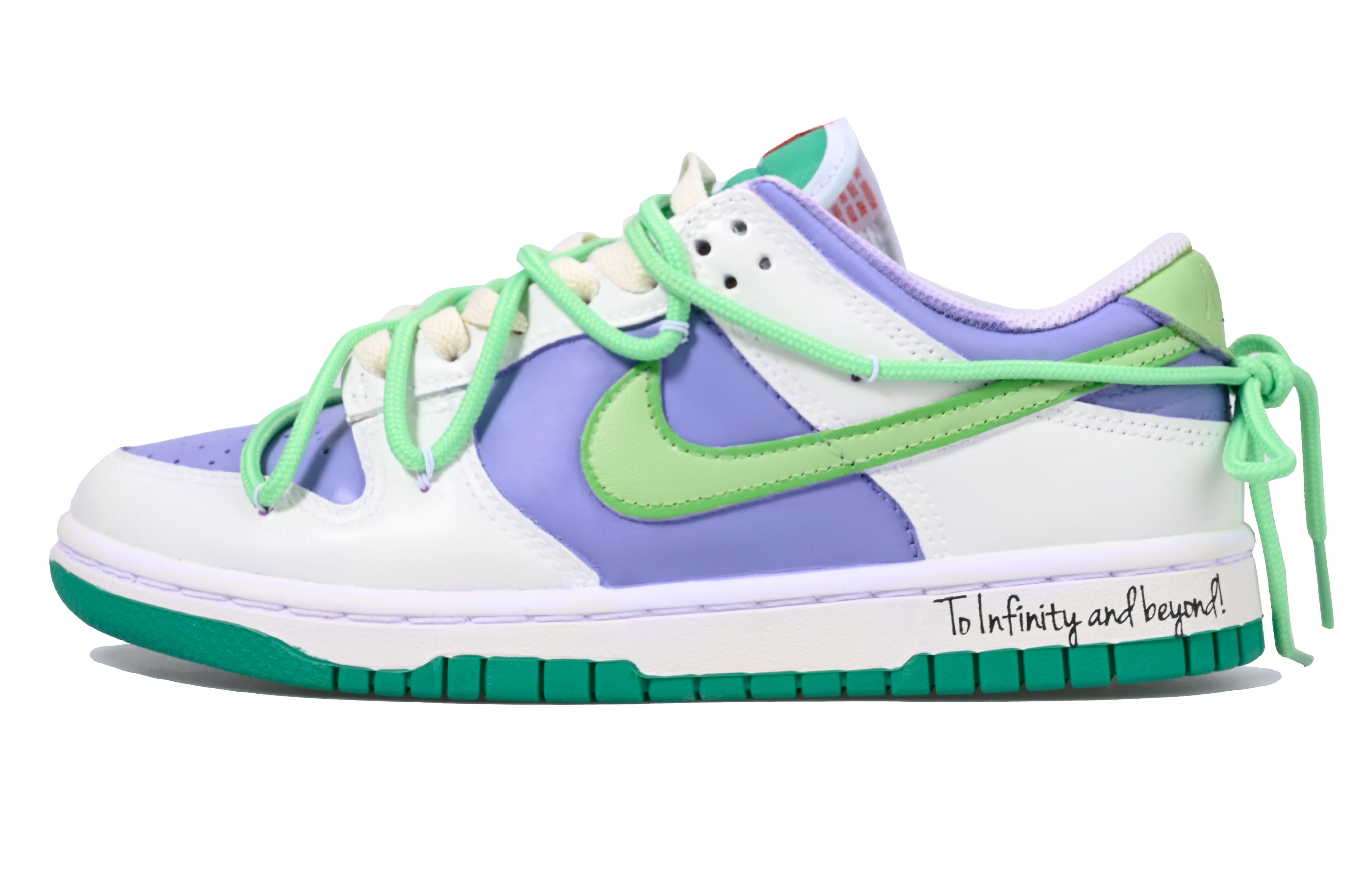 Buy (W) [定制鞋] 耐克Dunk Low '巴斯光年白绿' FD9924-311(Team33-巴斯光年-女款)