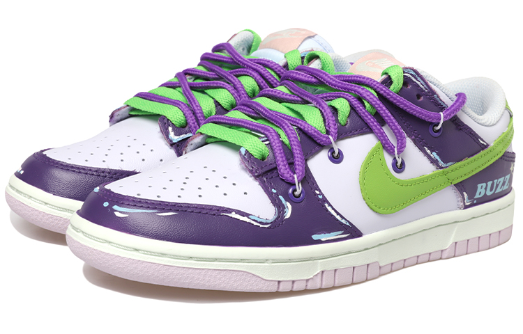 [Custom Shoes] (W) Nike Dunk Low 'Buzz Lightyear Green Star' 圖 4