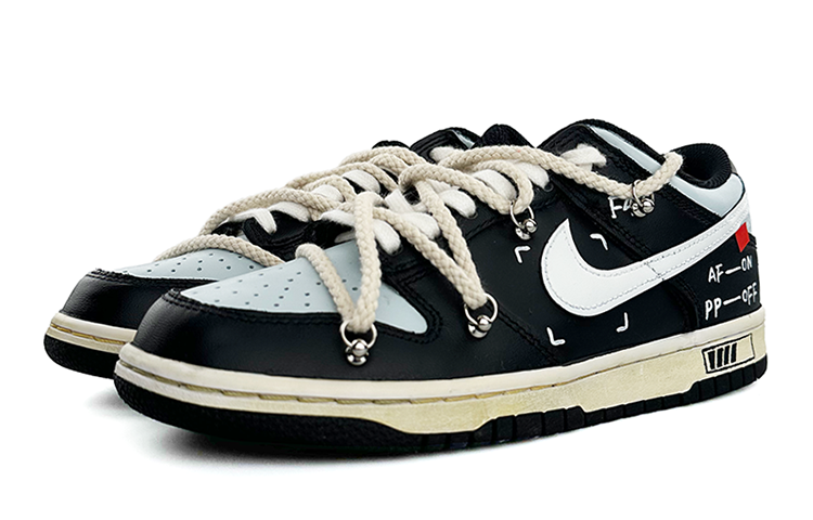 Lookbook (W) Nike Dunk Low "Batería" Vintage Negro Azul DH9765-402(Team13-女款相机黑灰蓝)