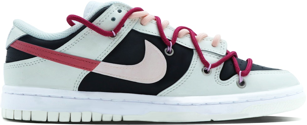 (W) 나이키 덩크 로우 '캔버스 화이트 블랙' (커스텀) DD1503-121(Team63-魔幻城堡) Order (W) 나이키 덩크 로우 '캔버스 화이트 블랙' (커스텀) DD1503-121(Team63-魔幻城堡)