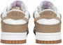 Shop 【定制球鞋】Nike Dunk Low 焦糖拿鐵 耐磨 防滑減震 低幫 板鞋 女款 白棕