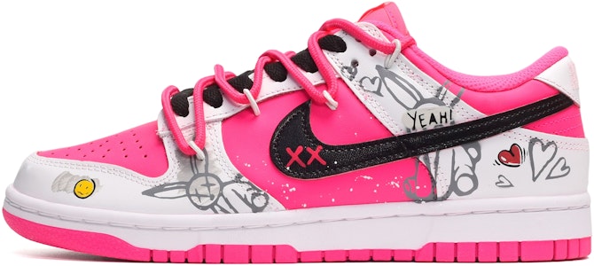 (W) Zapatillas Nike Dunk Low 'Conejo de Dibujos Negro Blanco Rosa' DZ5196-600(TeamE-女款卡通兔子黑白粉BOX) Buy (W) Zapatillas Nike Dunk Low 'Conejo de Dibujos Negro Blanco Rosa' DZ5196-600(TeamE-女款卡通兔子黑白粉BOX)