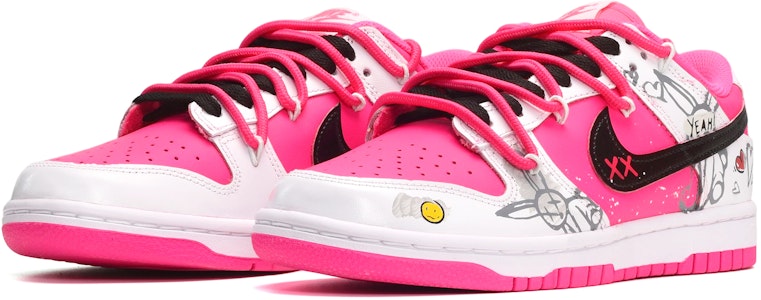 (W) Zapatillas Nike Dunk Low 'Conejo de Dibujos Negro Blanco Rosa' DZ5196-600(TeamE-女款卡通兔子黑白粉BOX) Lookbook (W) Zapatillas Nike Dunk Low 'Conejo de Dibujos Negro Blanco Rosa' DZ5196-600(TeamE-女款卡通兔子黑白粉BOX)