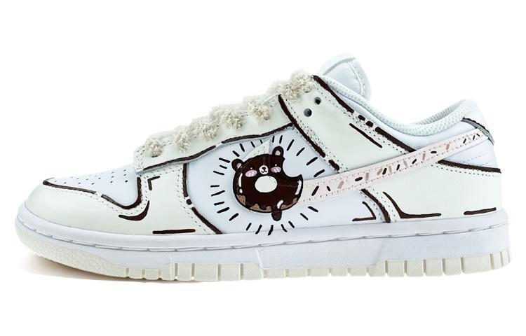 Buy (W) [Zapatillas Personalizadas] Nike Dunk Low 'Oso Donut de Caricatura' DD1503-121(Team40-女款小熊巧克力深咖)