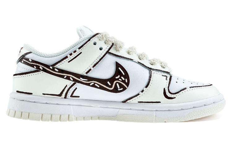 Order (W) [Zapatillas Personalizadas] Nike Dunk Low 'Oso Donut de Caricatura' DD1503-121(Team40-女款小熊巧克力深咖)