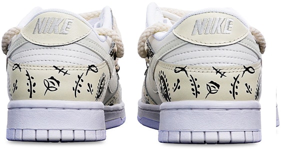 (W) 나이키 덩크 로우 '캐슈 플라워 바이브' (커스텀) DH9765-100(TeamT-腰果花米黄S-BOX) Shop (W) 나이키 덩크 로우 '캐슈 플라워 바이브' (커스텀) DH9765-100(TeamT-腰果花米黄S-BOX)