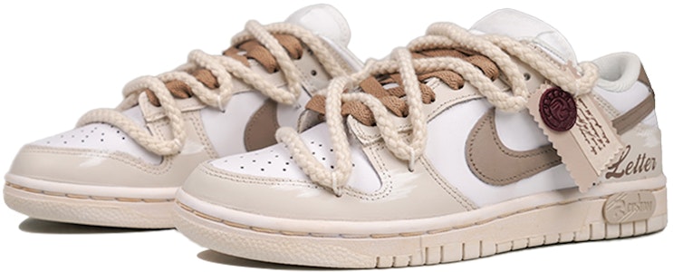 (W) 【カスタムシューズ】ナイキ ダンク ロー 'キャッスル レター シーリング ワックス' DD1503-121(Team27-女款古堡来信奶杏) Lookbook (W) 【カスタムシューズ】ナイキ ダンク ロー 'キャッスル レター シーリング ワックス' DD1503-121(Team27-女款古堡来信奶杏)