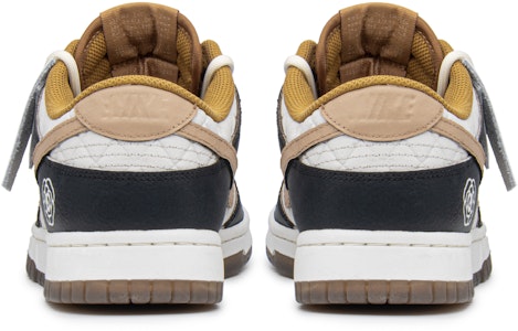 (W) カスタム Nike Dunk Low シャネル風黒カーキ DX3374-700(TeamA-卡其小香风DK) Shop (W) カスタム Nike Dunk Low シャネル風黒カーキ DX3374-700(TeamA-卡其小香风DK)