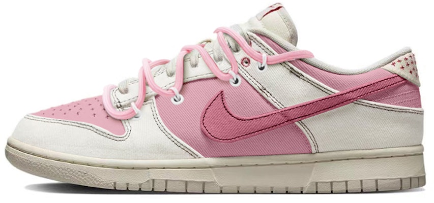 (W) 나이키 덩크 로우 '벚꽃 핑크' (커스텀) DV0834-100(TeamY-女款复古樱花粉) Buy (W) 나이키 덩크 로우 '벚꽃 핑크' (커스텀) DV0834-100(TeamY-女款复古樱花粉)