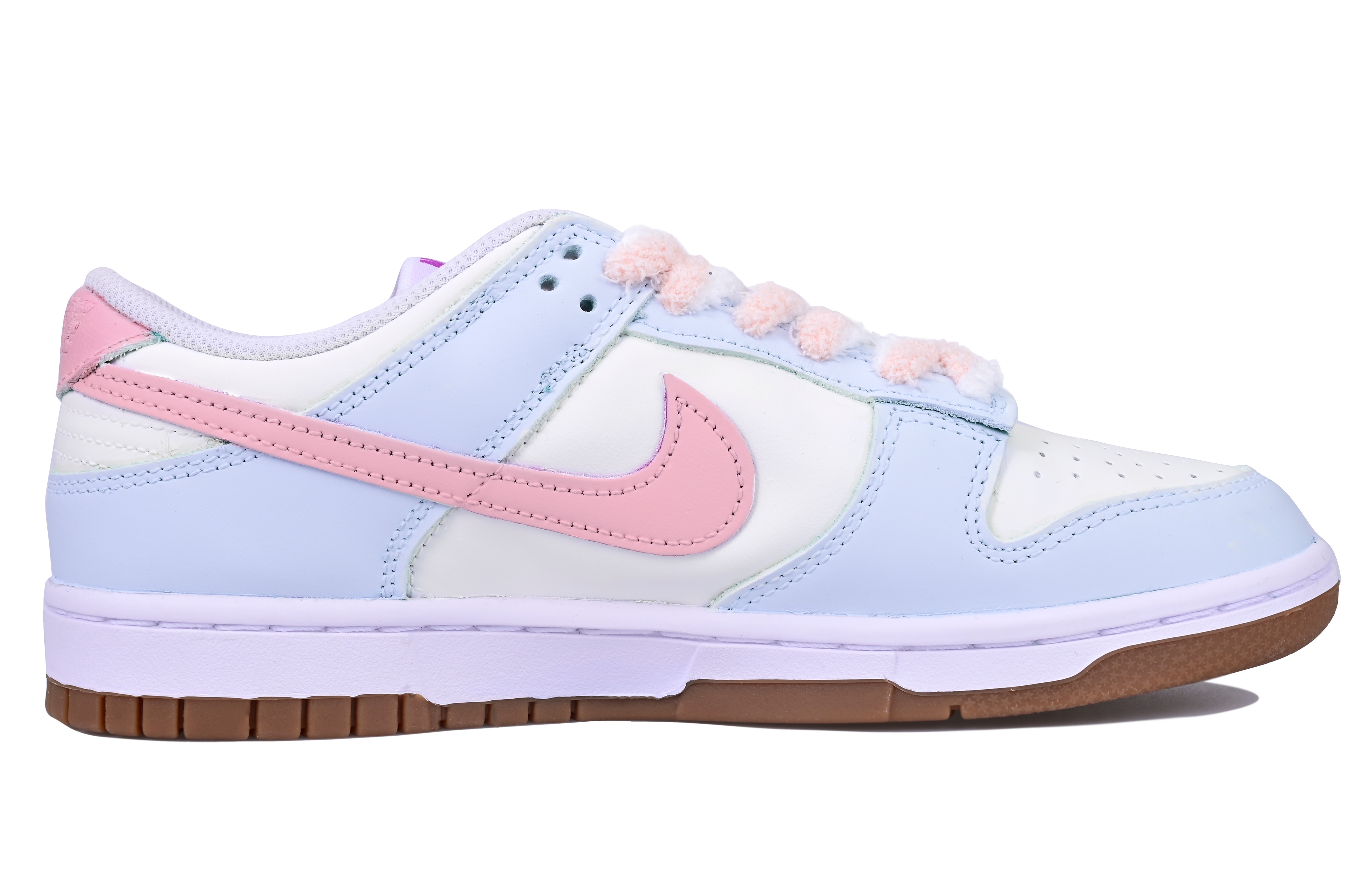 Order (W) 나이키 덩크 로우 '벚꽃 핑크-블루' (커스텀) FD9922-151(Team6-樱花校园-少女)