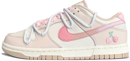 (W) 나이키 덩크 로우 '벚꽃 핑크 화이트' (커스텀) DX5930-001(TeamK-樱桃七分甜) Order (W) 나이키 덩크 로우 '벚꽃 핑크 화이트' (커스텀) DX5930-001(TeamK-樱桃七分甜)