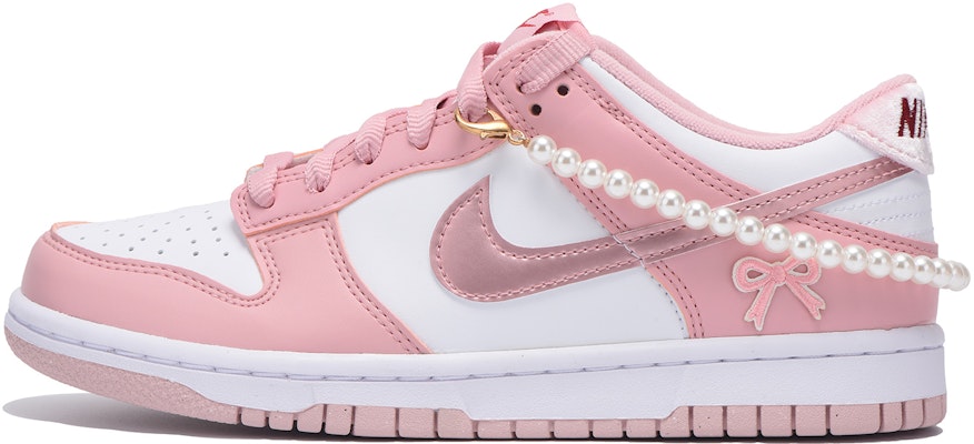 (W) 나이키 덩크 로우 '벚꽃 핑크' (커스텀) DO6485-600(Team59-女款樱花粉珍珠SBOX) Order (W) 나이키 덩크 로우 '벚꽃 핑크' (커스텀) DO6485-600(Team59-女款樱花粉珍珠SBOX)