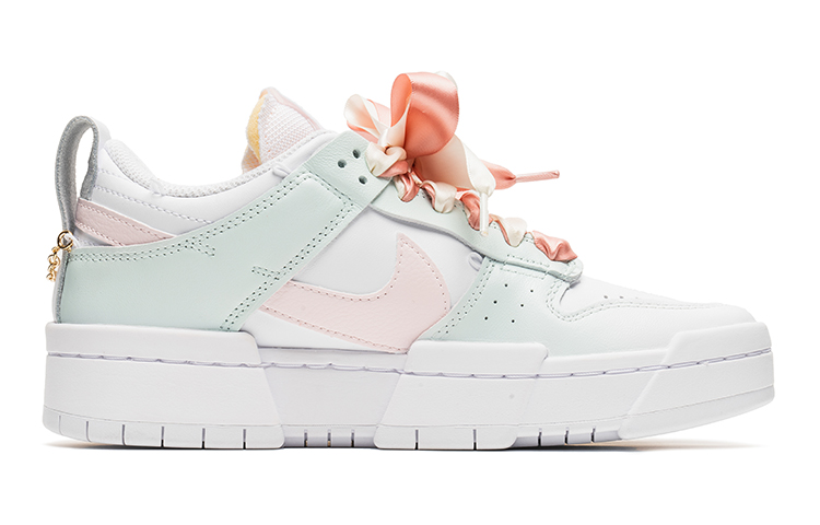 Order (W) 나이키 덩크 로우 '벚꽃 자수' (커스텀) DO5219-111(TeamB-清新樱花S-BOX)