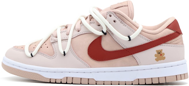 (W) 나이키 덩크 로우 '벚꽃 핑크 베어' (Nike Dunk Low '벚꽃 핑베') DV7415-600(Team57-女款流心小熊) Lookbook (W) 나이키 덩크 로우 '벚꽃 핑크 베어' (Nike Dunk Low '벚꽃 핑베') DV7415-600(Team57-女款流心小熊)