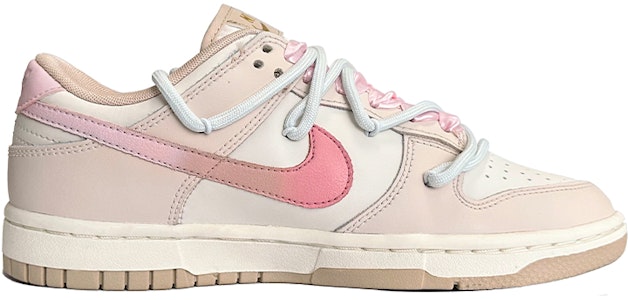 (W) 나이키 덩크 로우 '벚꽃 핑크 화이트' (커스텀) DX5930-001(TeamK-樱桃七分甜) Lookbook (W) 나이키 덩크 로우 '벚꽃 핑크 화이트' (커스텀) DX5930-001(TeamK-樱桃七分甜)