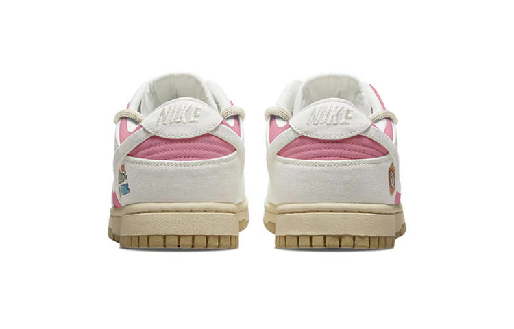 Shop (W) 【定制鞋】耐克Dunk Low '樱花粉' FD0868-133(TeamY-女款复古樱花粉白QD)