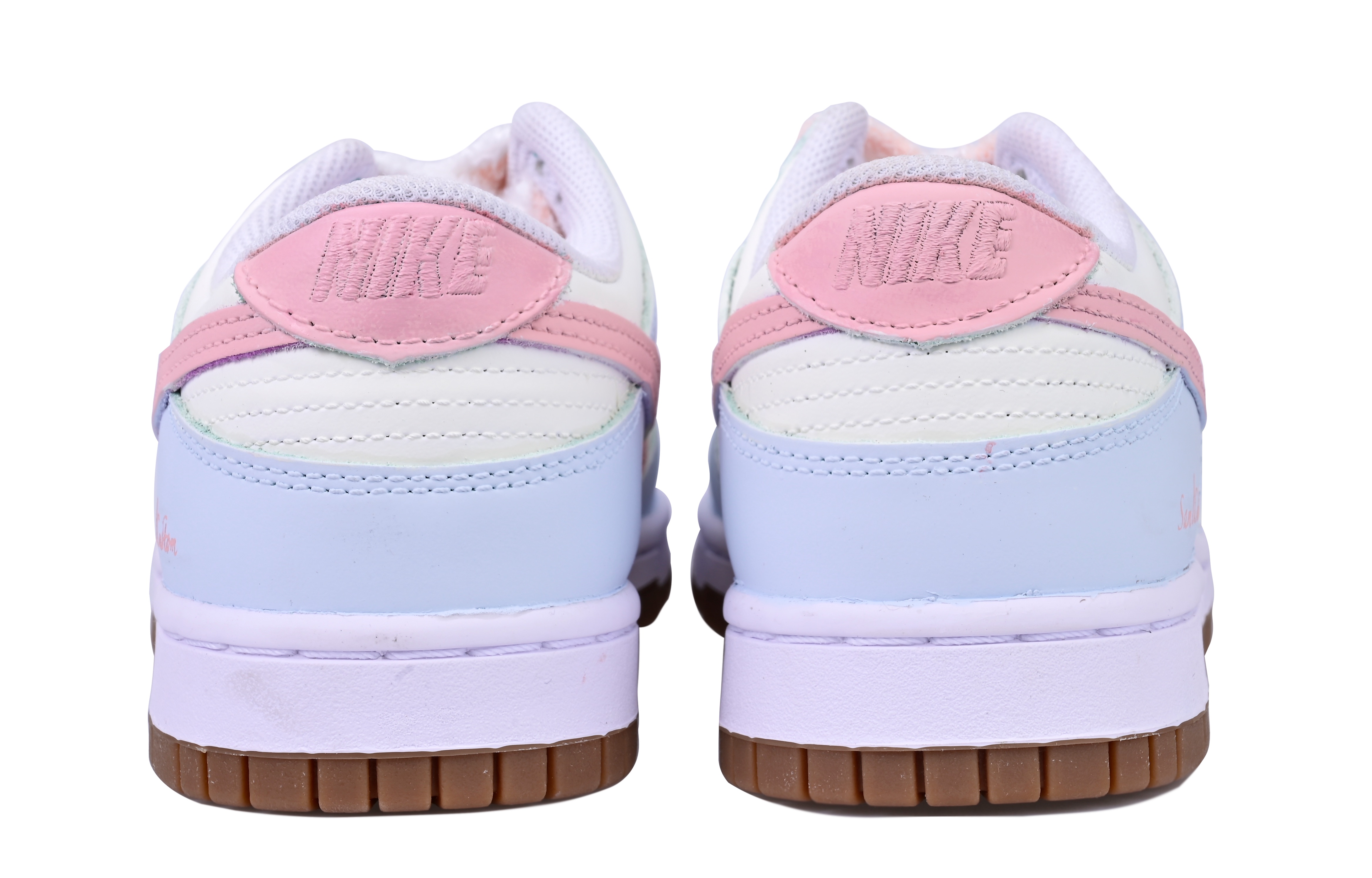 Shop (W) 나이키 덩크 로우 '벚꽃 핑크-블루' (커스텀) FD9922-151(Team6-樱花校园-少女)