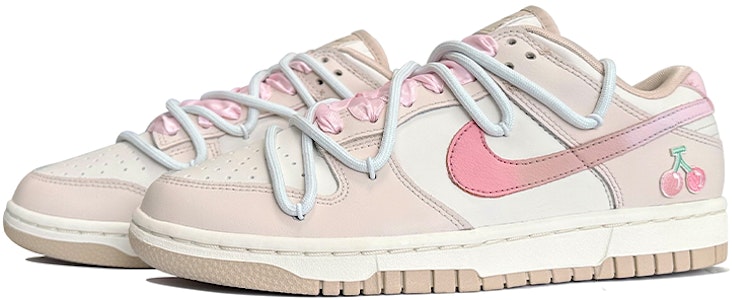 (W) 나이키 덩크 로우 '벚꽃 핑크 화이트' (커스텀) DX5930-001(TeamK-樱桃七分甜) Shop (W) 나이키 덩크 로우 '벚꽃 핑크 화이트' (커스텀) DX5930-001(TeamK-樱桃七分甜)