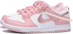(W) 나이키 덩크 로우 '벚꽃 핑크' (커스텀) DO6485-600(Team59-女款樱花粉珍珠SBOX)
