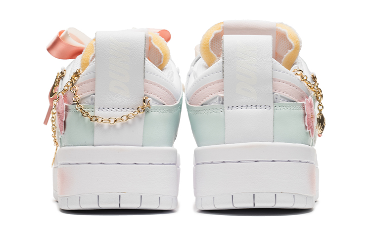 Shop (W) 나이키 덩크 로우 '벚꽃 자수' (커스텀) DO5219-111(TeamB-清新樱花S-BOX)