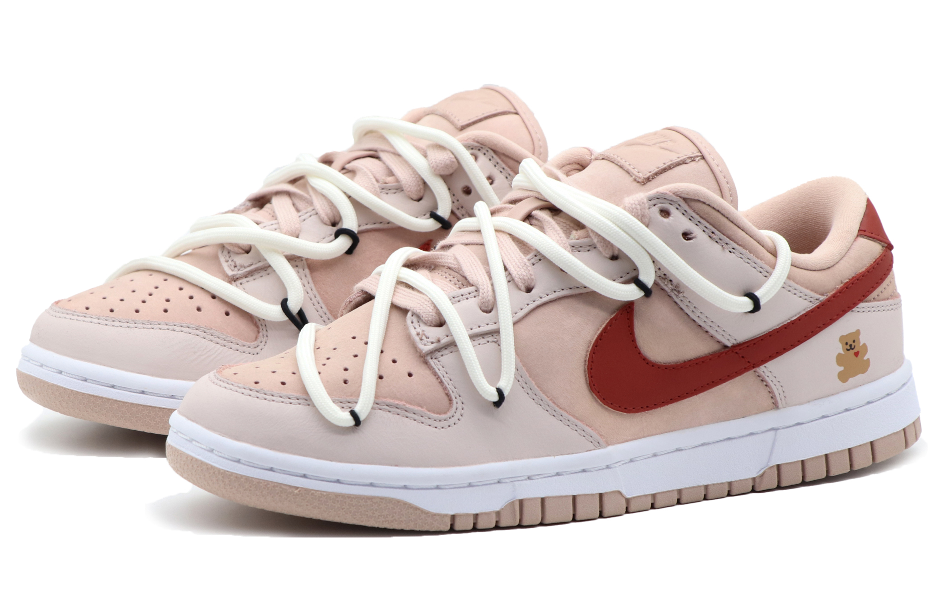 Purchase (W) [Kasut Custom] Nike Dunk Low 'Cherry Blossom Pink Bear' DV7415-600(Team57-女款流心小熊)