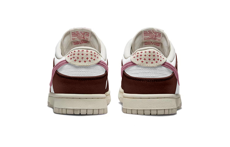 Shop (W) 나이키 덩크 로우 '체리 라이트 오레우드 브라운' (커스텀) DV0834-100(TeamY-女款做旧乌梅子酱酒红色)