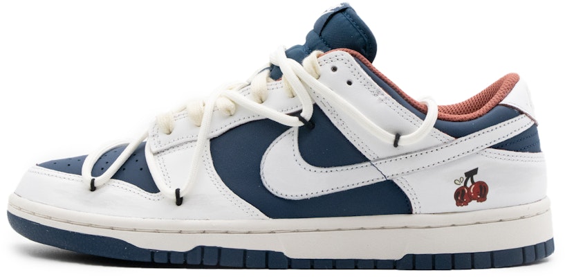 (W) 나이키 덩크 로우 '체리레드-화이트-블루' (커스텀) dd1503-602(Team57-女款樱桃) Buy (W) 나이키 덩크 로우 '체리레드-화이트-블루' (커스텀) dd1503-602(Team57-女款樱桃)