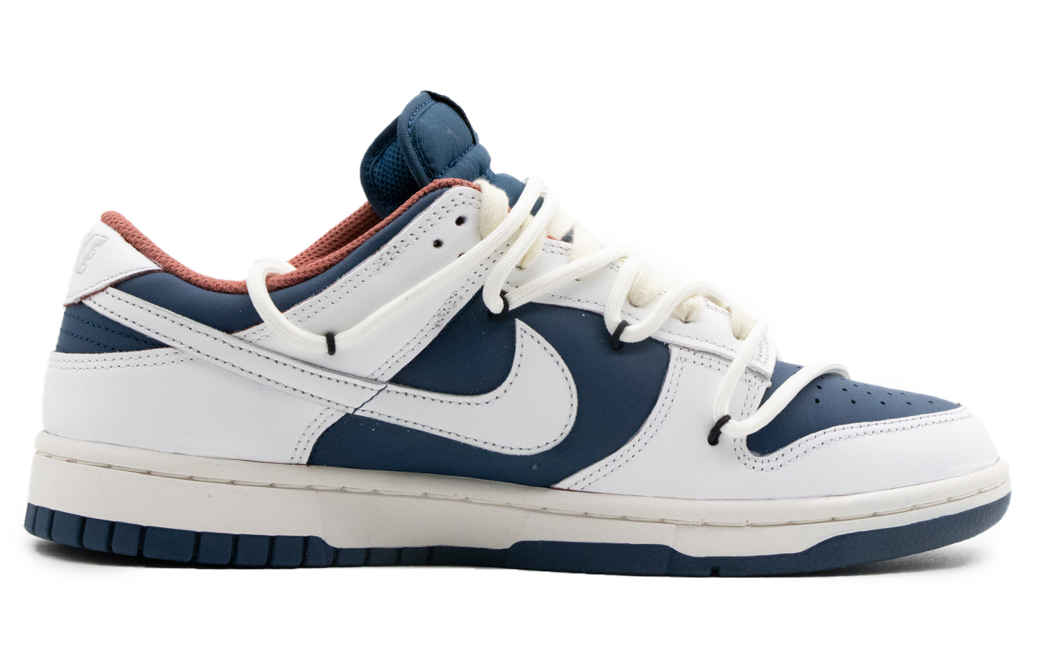 Order (W) 나이키 덩크 로우 '체리레드-화이트-블루' (커스텀) dd1503-602(Team57-女款樱桃)