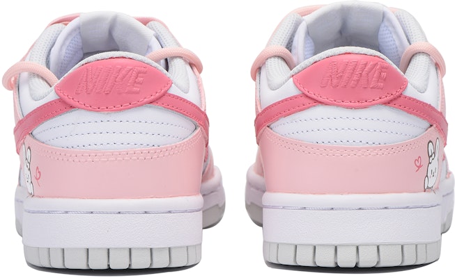 (W) 나이키 덩크 로우 '밤색 토끼 핑크' (커스텀) DD1503-103(Team59-女款粉白兔子SBOX) Purchase (W) 나이키 덩크 로우 '밤색 토끼 핑크' (커스텀) DD1503-103(Team59-女款粉白兔子SBOX)