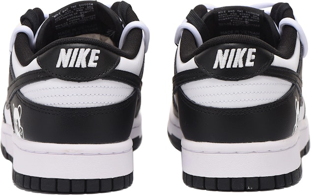 【訂製籃球鞋】Nike Dunk Low 栗子熊貓 解構舒適 耐磨 低筒 板鞋 女款 黑白 Shop 【訂製籃球鞋】Nike Dunk Low 栗子熊貓 解構舒適 耐磨 低筒 板鞋 女款 黑白