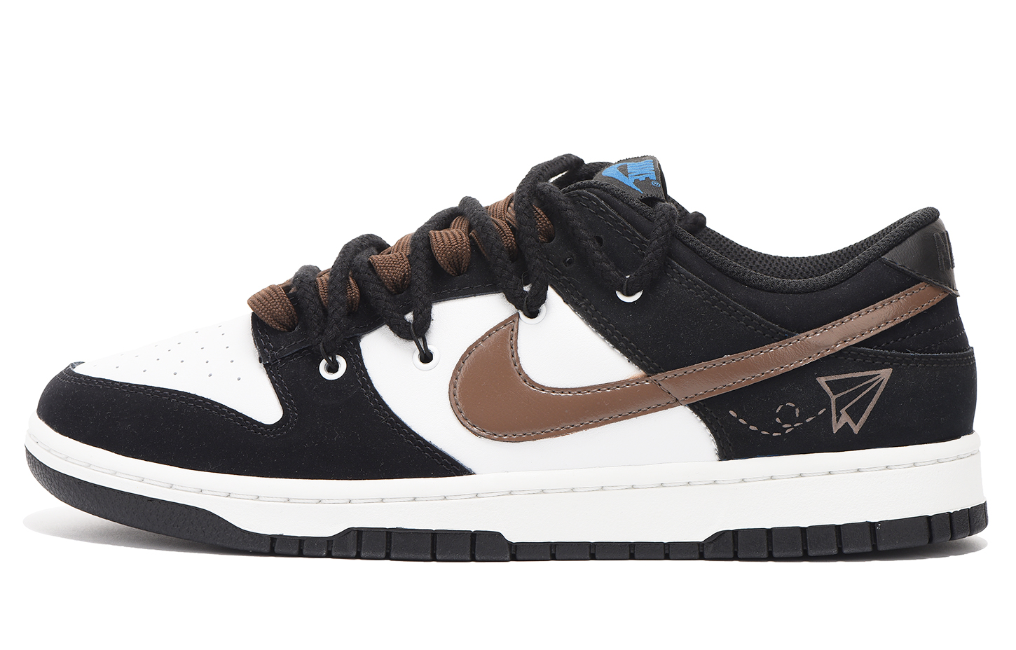 Order (W) [Kasut Custom] Nike Dunk Low 'Chestnut Paper Plane Deconstructed High Street' DH9765-104-466441