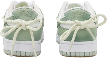 【定製球鞋】 Nike Dunk Low 樹葉 再見長安 中國風 抹茶 暈染 解構鞋帶 低筒 板鞋 女款 白綠 Shop 【定製球鞋】 Nike Dunk Low 樹葉 再見長安 中國風 抹茶 暈染 解構鞋帶 低筒 板鞋 女款 白綠