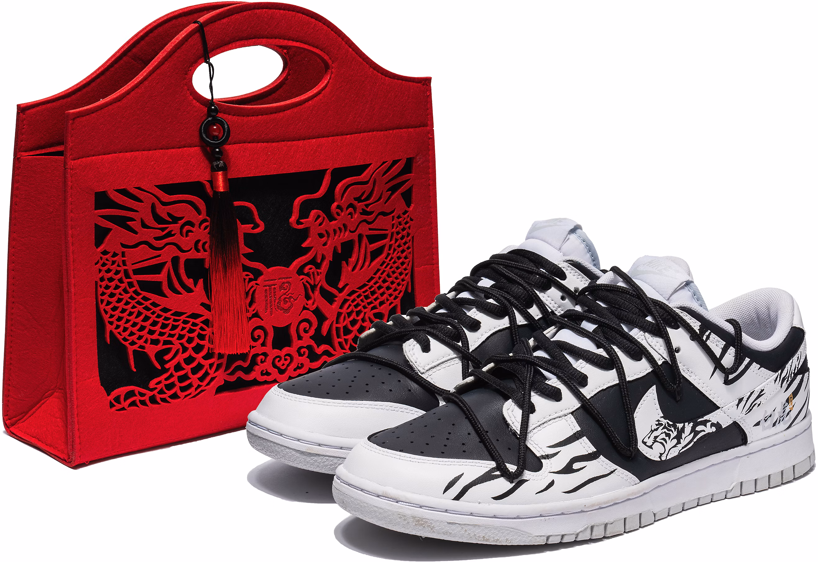 custom-shoes-women-nike-dunk-low-chinese-new-year-white-tiger-reversible-panda