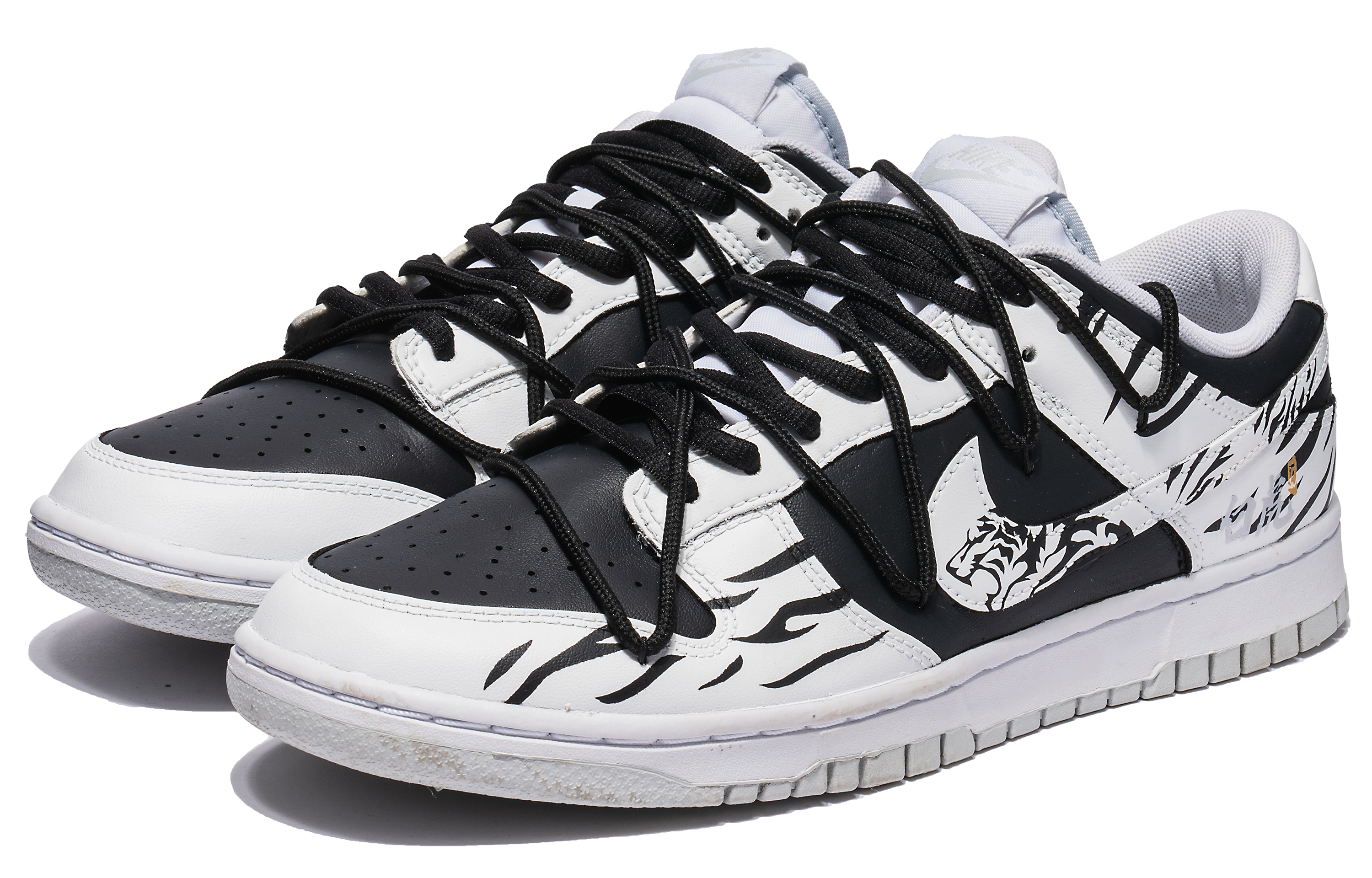 Purchase (W) Nike Dunk Low Año Nuevo Chino Tigre Blanco Panda DH9765-102(Team22-女款CNY白虎黑白)